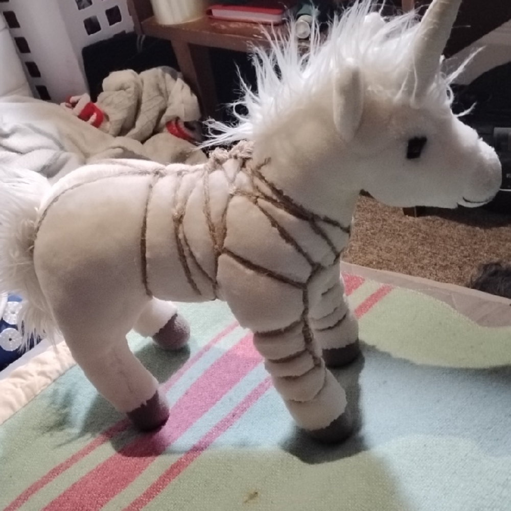 Harry Potter "Bondage" Unicorn Stuffed Plush Custom